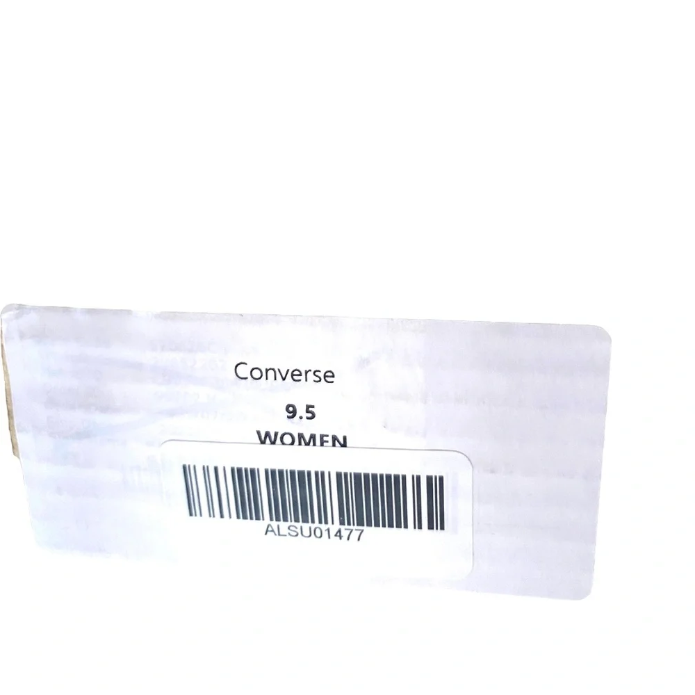 Converse Ctas Lift Shoe Platform For Women Glitter Red Beige Custom 570626C-WPGW - Picture 9 of 10